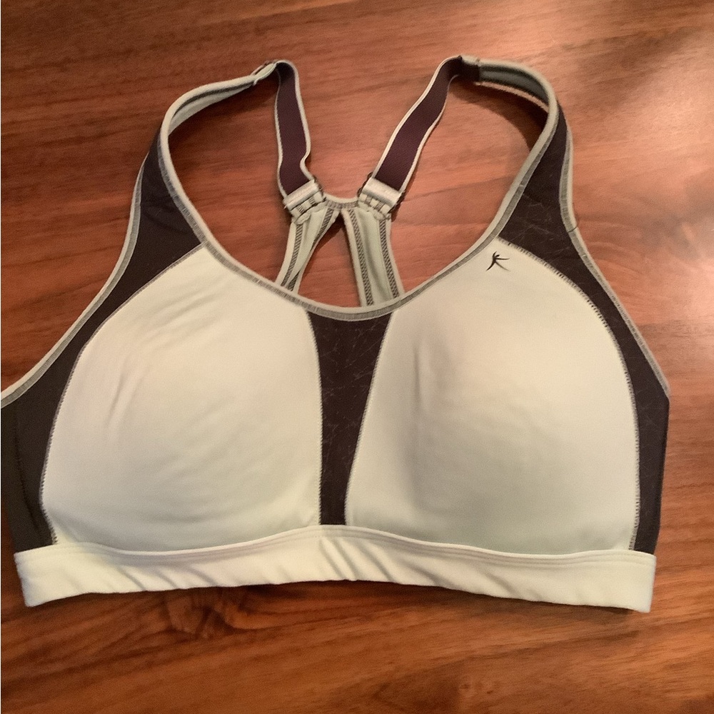 Danskin Two-Tone Sports Bra in Blue